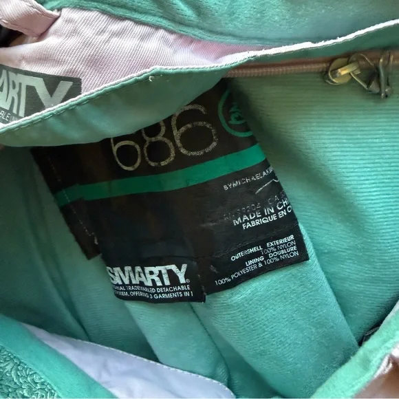 686 women’s pink ski snow nylon pants - Picture 10 of 10